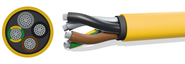 3D-weergave van de opbouw van NSSHOEU