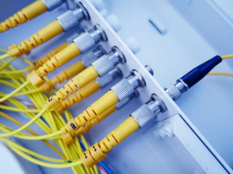 Glasvezelpatchkabels met connectoren