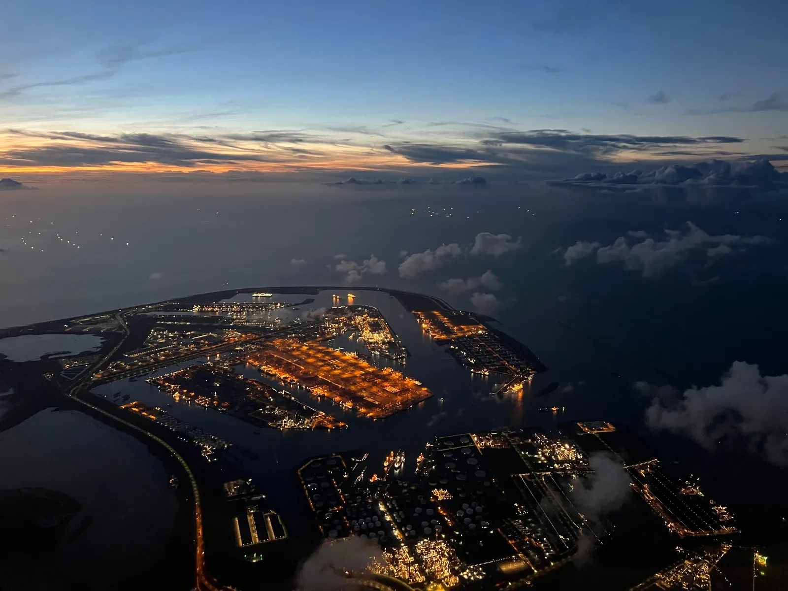 De Maasvlakte bij Rotterdam